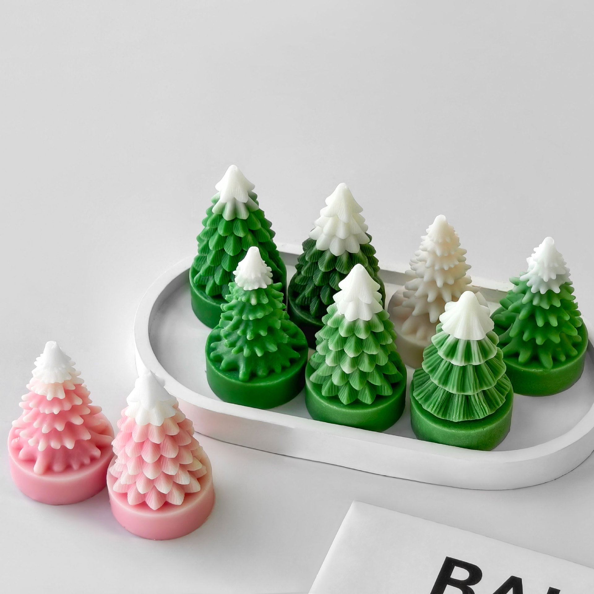 Soap Making Scents - Mini albero di Natale fai-da-te Stampo