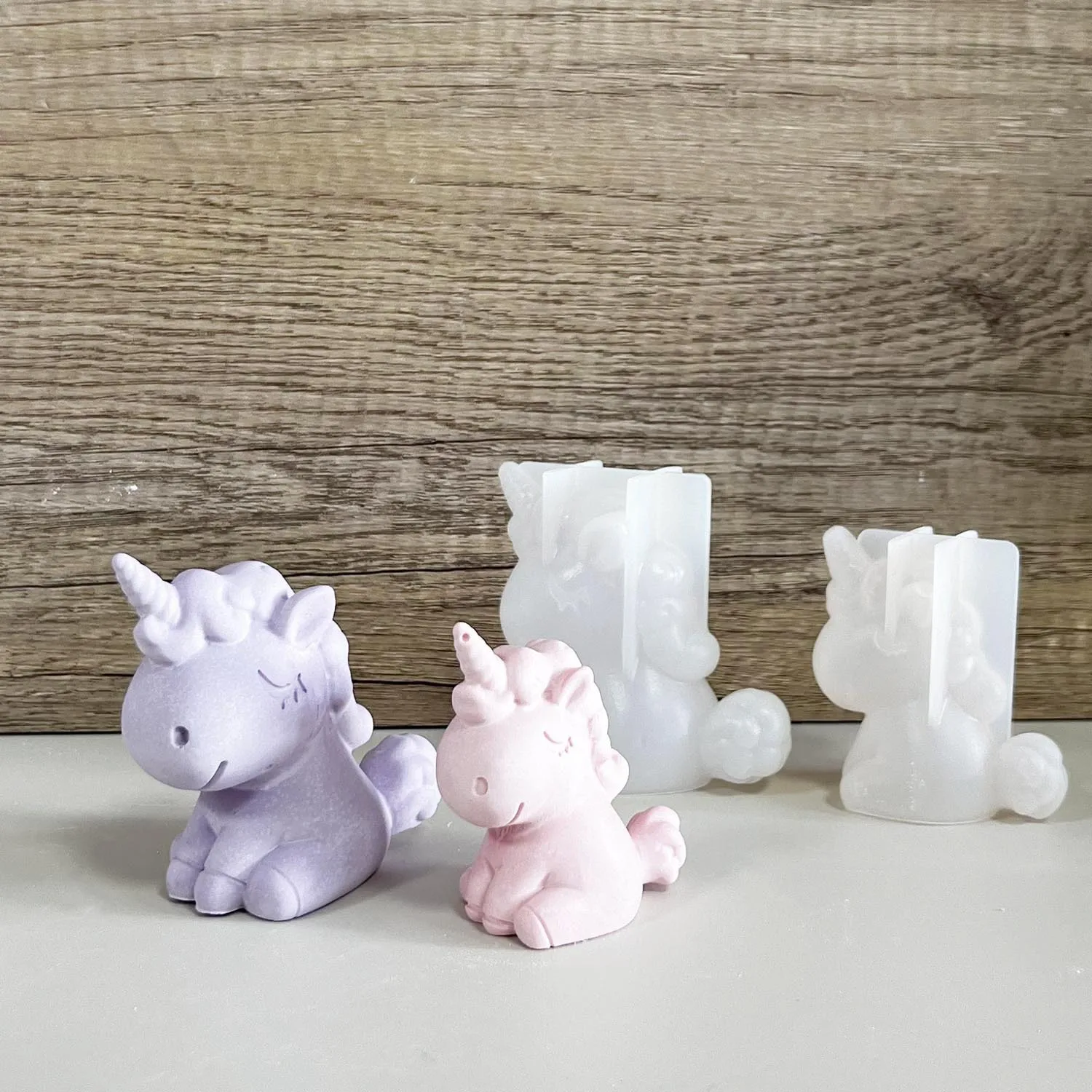 Soap Making Ideas - 3D geometrica in silicone unicorno gatto