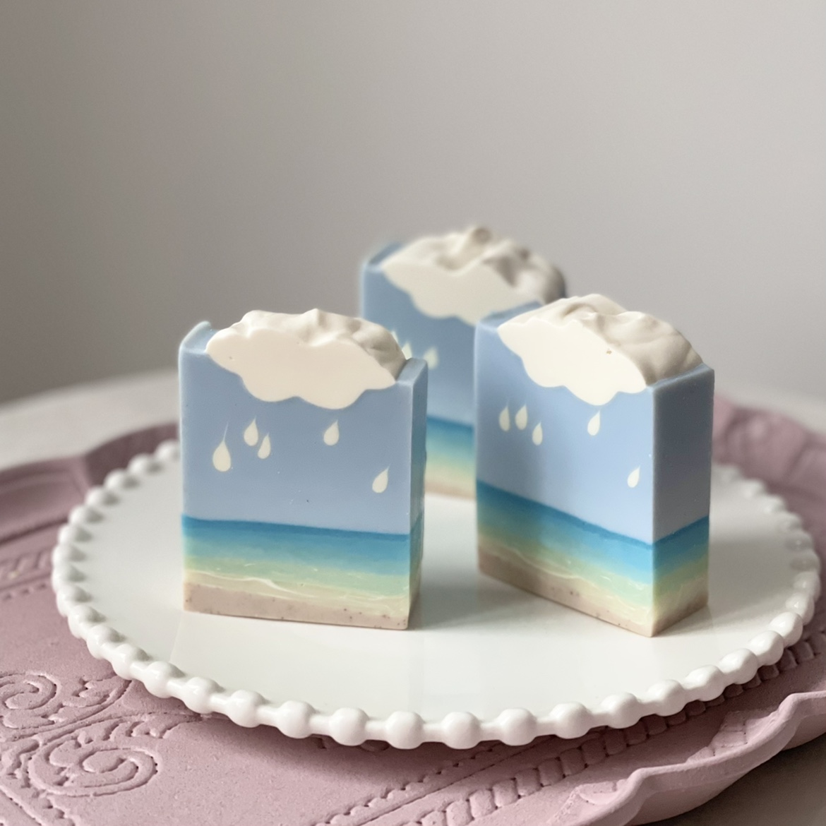 Soap Making Box - Raschietto per smoking con motivo a