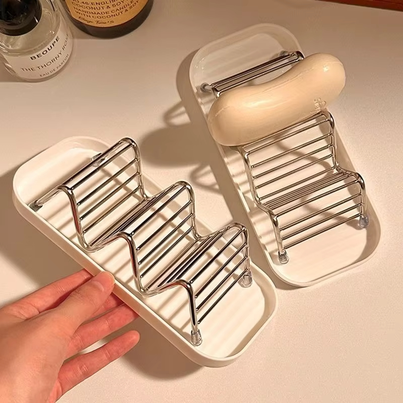 Soap Making Box - Portasapone in acciaio inossidabile con vassoio