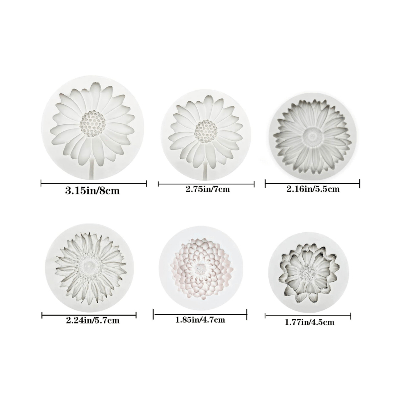 6 pezzi, stampo in silicone a  - Soap Making Utensils recensione e prezzo